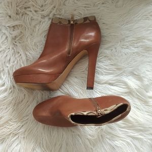 Coach heeled bootie